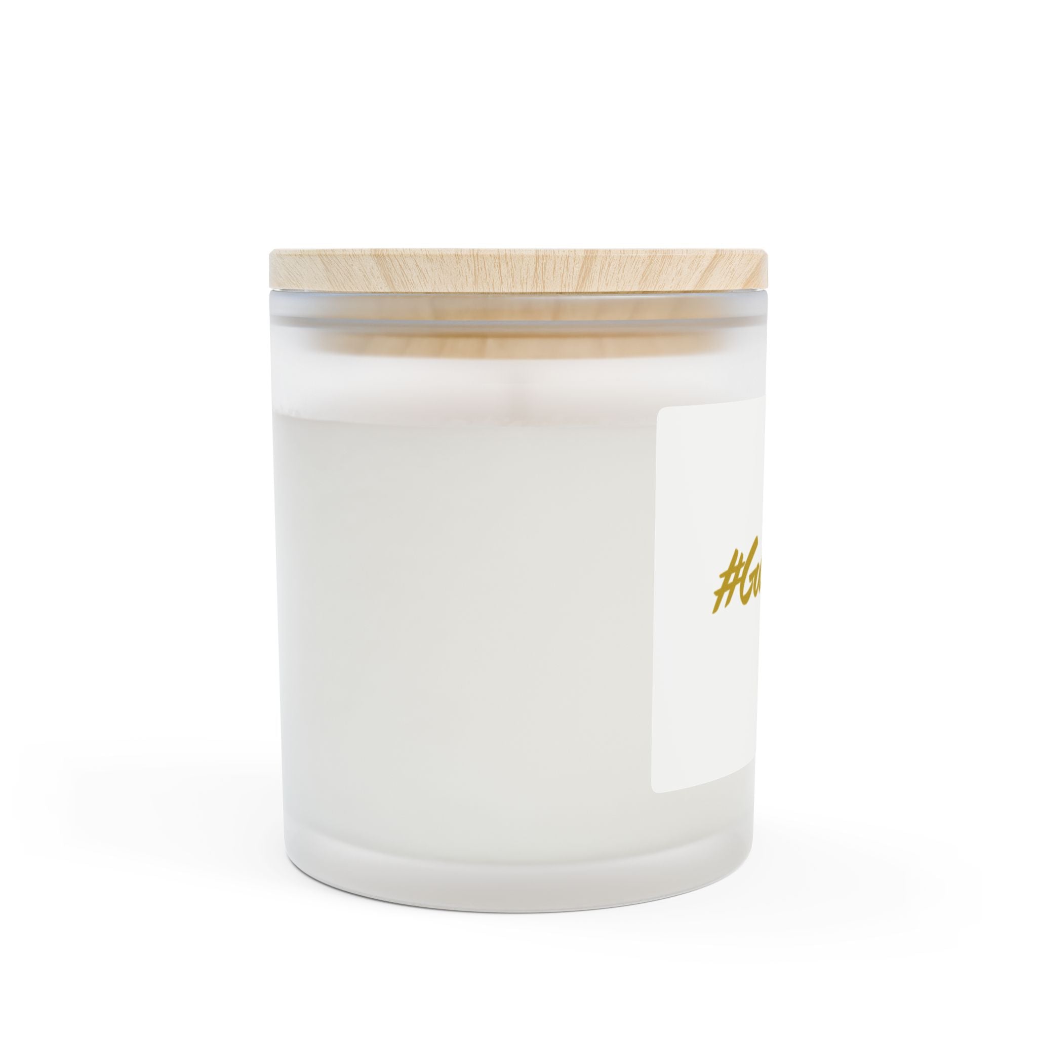 Frosted Glass Candle, 11oz