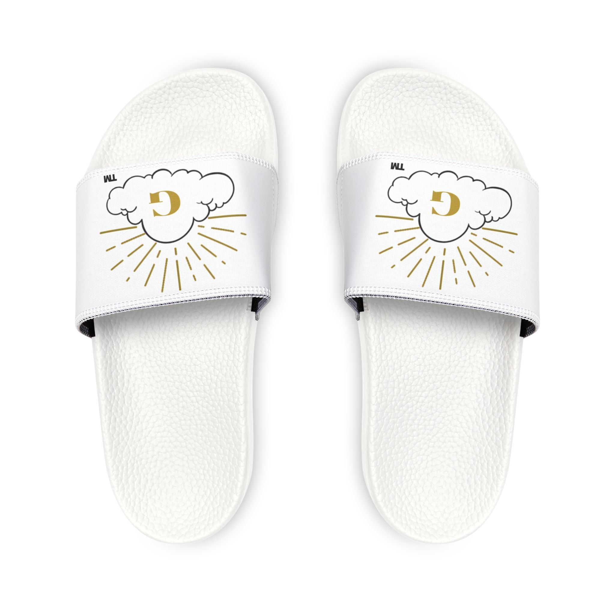 Men's Cloud Moon Slide Sandals — Removable-Strap Comfort Slides